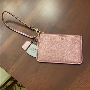 Coach Pink Wristlet